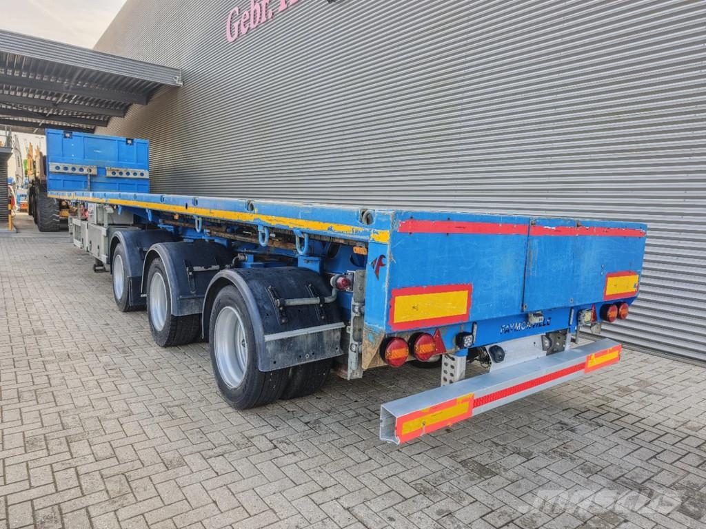 Faymonville F-S43-1BGS Total lenght: 34.2 Meter Powersteering! Flatbed/Dropside semi-trailers