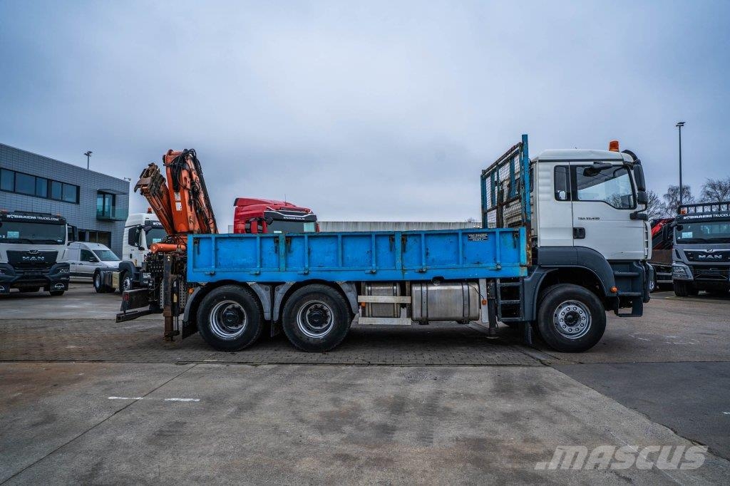MAN TGA 33.440 BB - ATLAS 240.2E Valníky/Sklápěcí bočnice