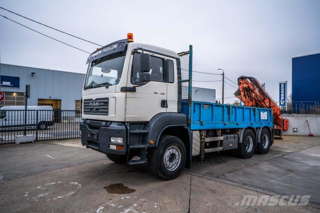MAN TGA 33.440 BB - ATLAS 240.2E Valníky/Sklápěcí bočnice