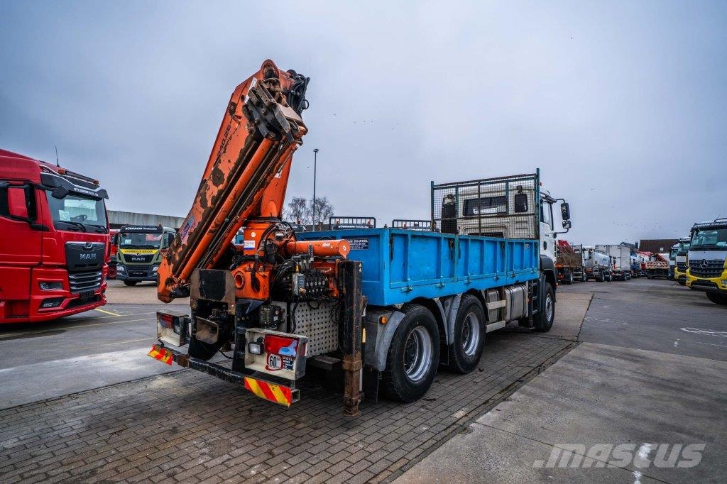 MAN TGA 33.440 BB - ATLAS 240.2E Valníky/Sklápěcí bočnice