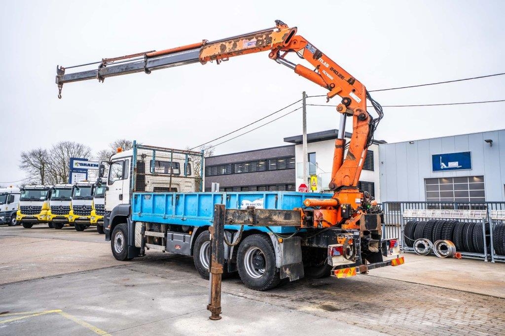 MAN TGA 33.440 BB - ATLAS 240.2E Valníky/Sklápěcí bočnice