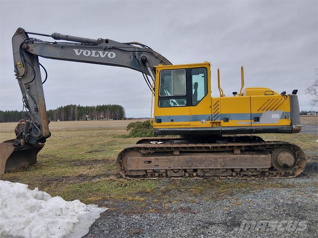 Volvo EC280 Vikšriniai ekskavatoriai
