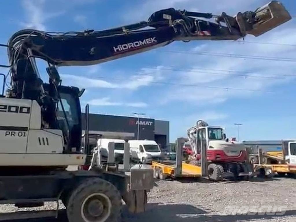 Hidromek Koparka HIDROMEK HMK 200W‑4 2018 22 Tony Gumikerekes kotrók