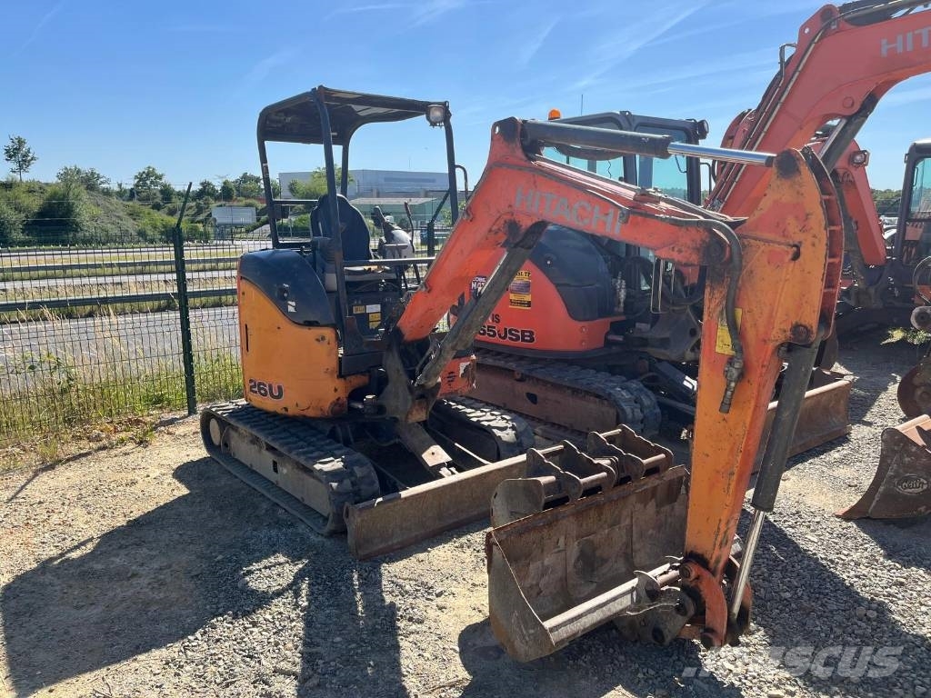 Hitachi ZX26U حفارات صغيرة أقل من 7 طن (حفارات صغيرة)
