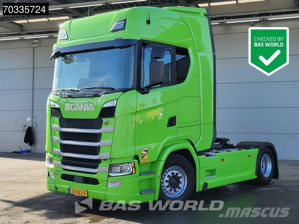 Scania S500 4X2 NL-Truck Retarder Full-Air 2xTanks ACC Na Cabezas tractoras