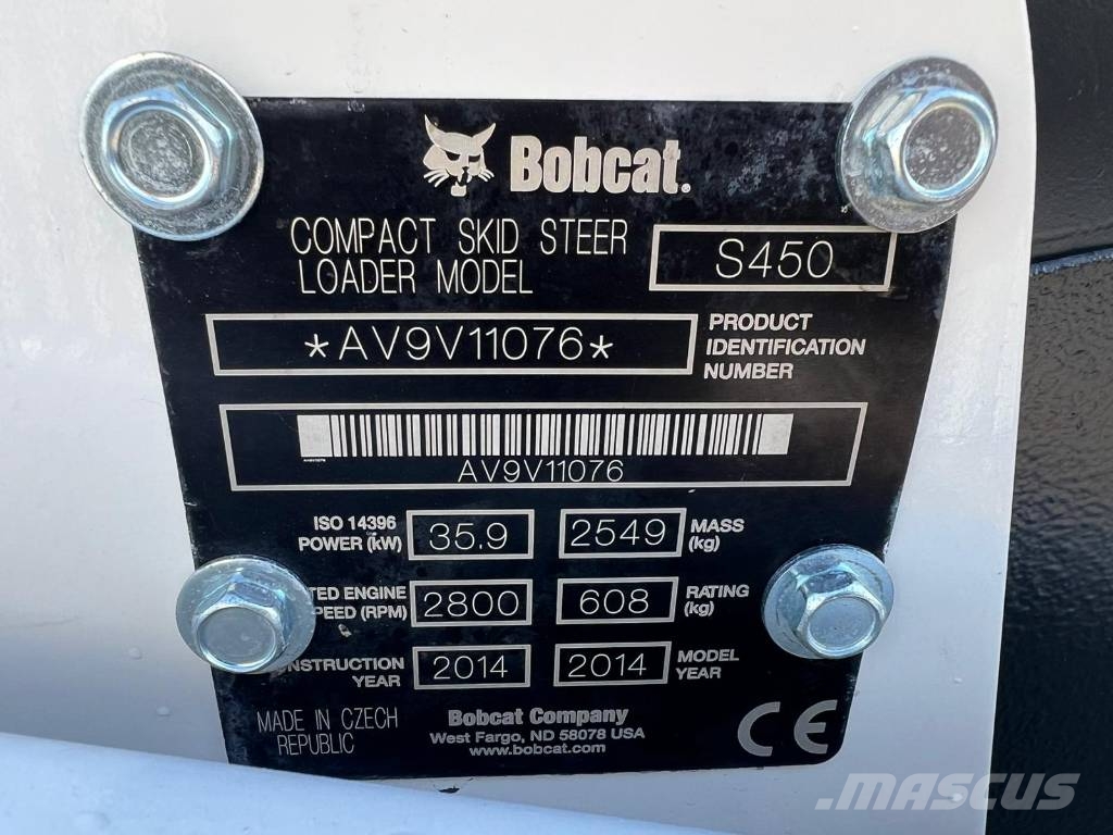 Bobcat S 450 Міні-навантажувачі