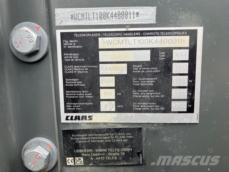 CLAAS SCORPION 638 VP Stage V Συστήματα τηλεχειρισμού για τη γεωργία