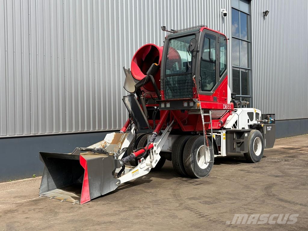  Minrui 4M3 Self Loading Concrete Mixer 4x4 混凝土搅拌车