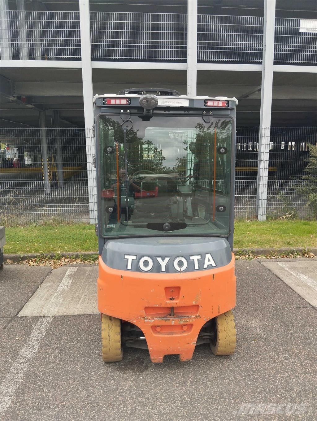 Toyota Bj 2017 Elektromos targoncák