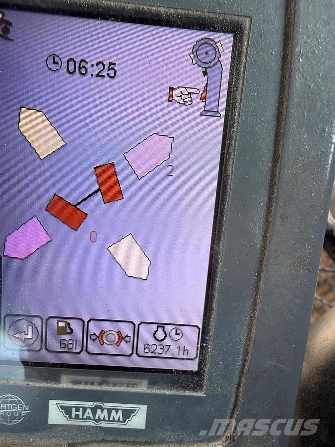 Hamm DV 90 VV مداحل ثنائية الاسطوانة