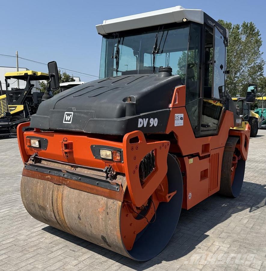 Hamm DV 90 VV مداحل ثنائية الاسطوانة