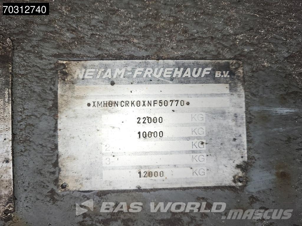 Netam-Fruehauf ONCRK22-110A City Steering Curtainsiderauflieger