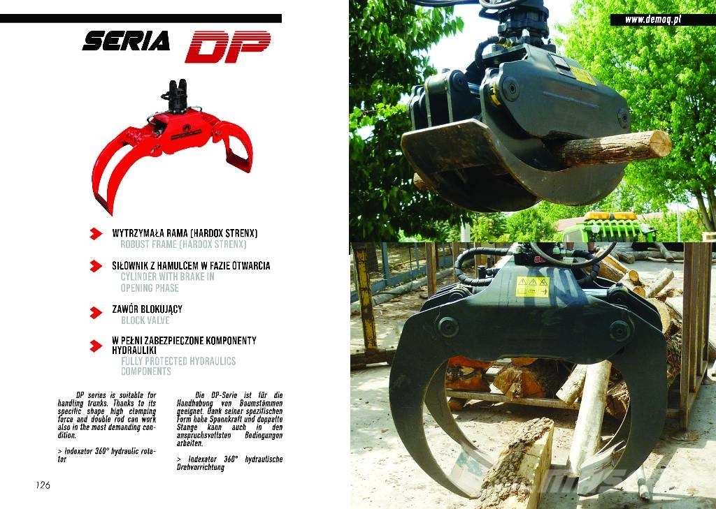 DEMOQ DP130 Grapples