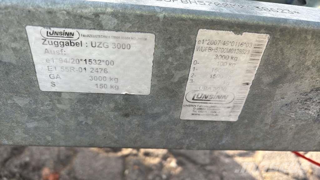 Unsinn UBA 3030-14-1600 Otros semirremolques