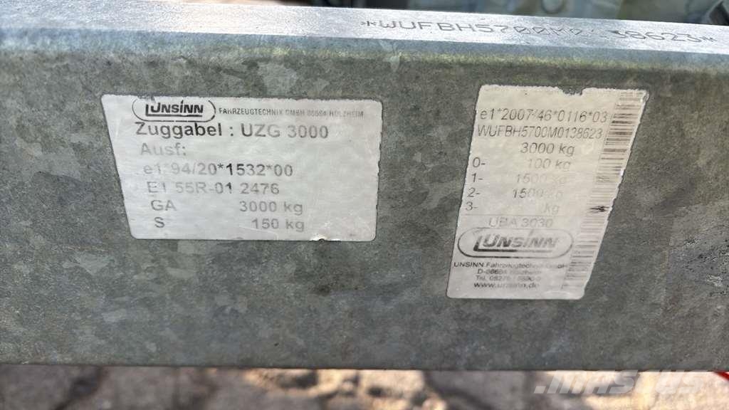 Unsinn UBA 3030-14-1600 Otros semirremolques