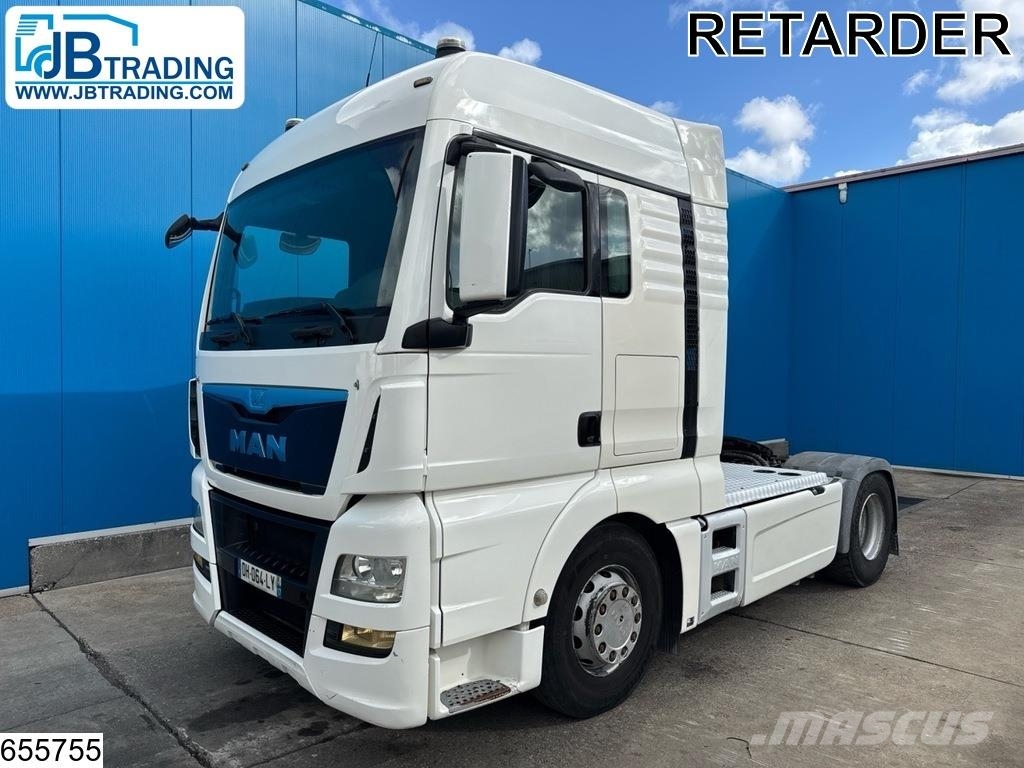 MAN TGX 18 480 EURO 6, Retarder, PTO, Hydraulic Tegljači