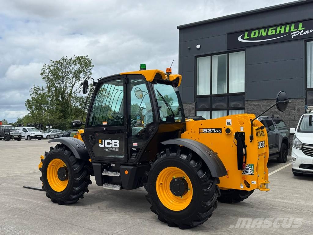 JCB 531-70 Teleskopické manipulátory