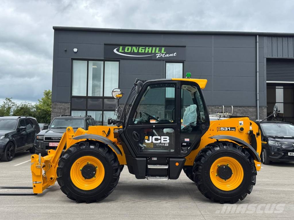 JCB 531-70 Teleskopické manipulátory