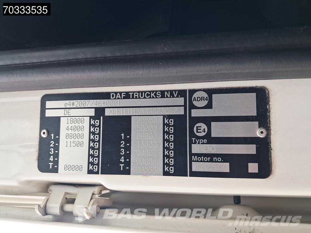 DAF XF 460 XF 4X2 SC Retarder Hydraulik Tractor Units