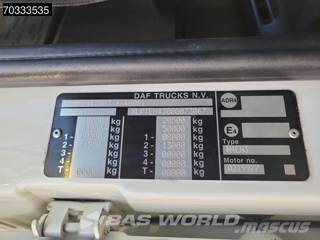 DAF XF 460 XF 4X2 SC Retarder Hydraulik Trækkere