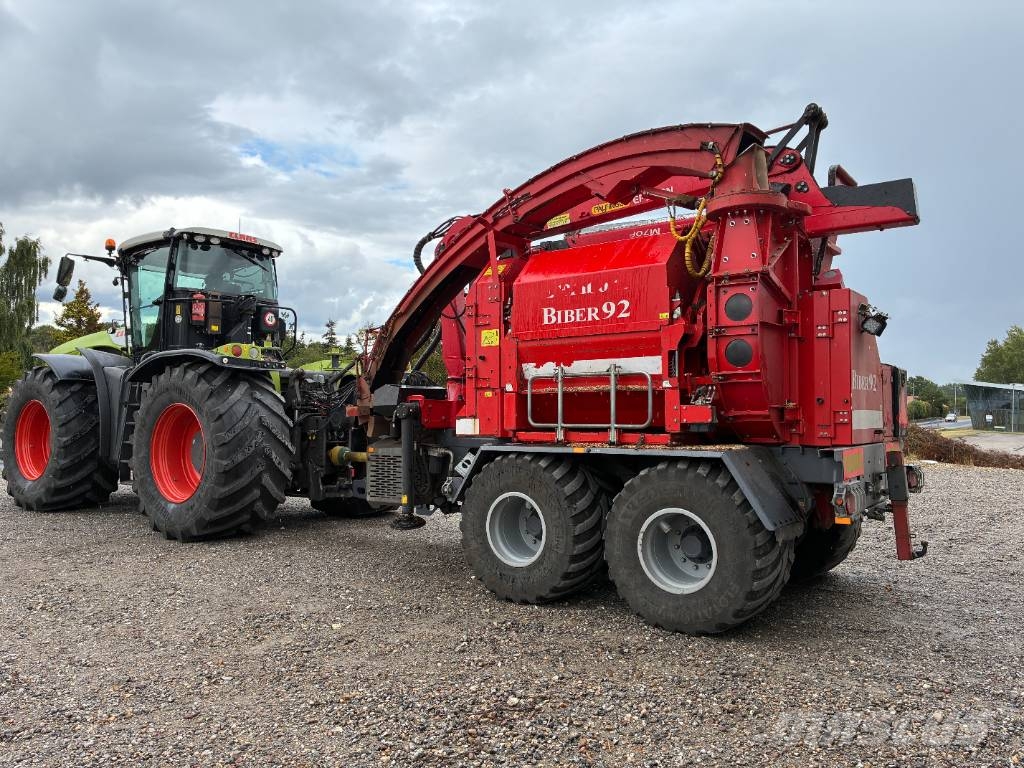 Eschelböck Biber 92 - Claas 5000 Xerion Fa aprítók