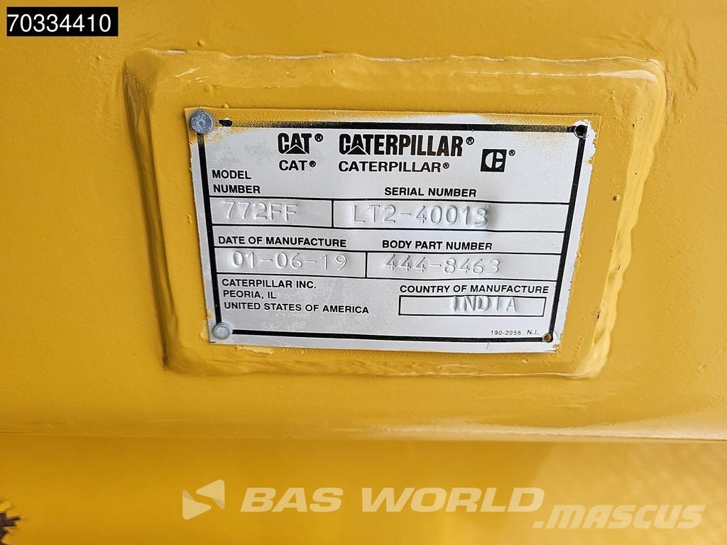 CAT 772 G Άκαμπτα Dumper με ανατρεπόμενο κάδο