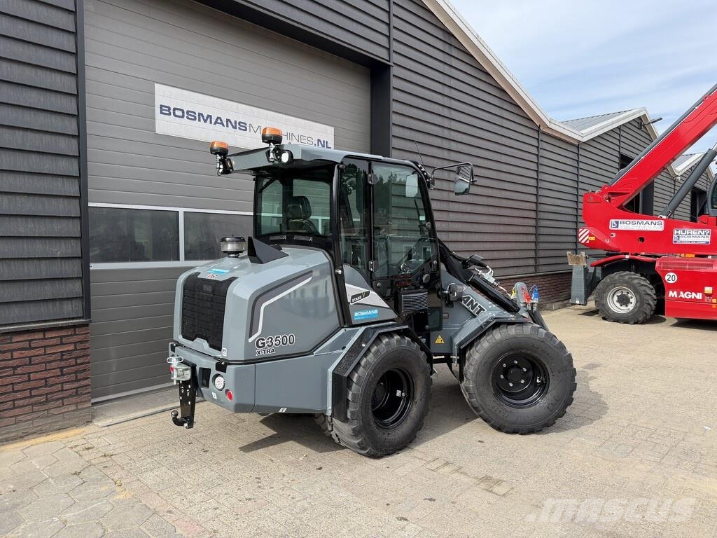 GiANT G3500 X-TRA shovel 2026 87 uur (giekvering AIRCO t Gumikerekes homlokrakodók