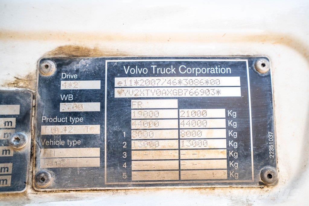 Volvo FMX 460 GLOB + HYDR Trekkers