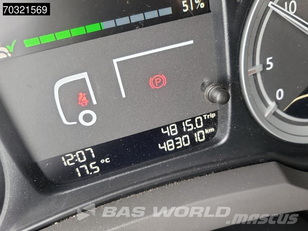 DAF LF 210 LF 4X2 14t NL-Truck APK 1500kg Tailgate Aut Camión con caja abierta