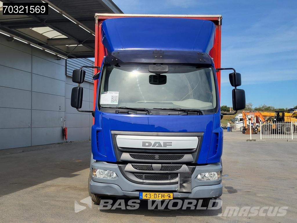 DAF LF 210 LF 4X2 14t NL-Truck APK 1500kg Tailgate Aut Camión con caja abierta