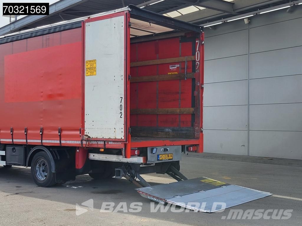DAF LF 210 LF 4X2 14t NL-Truck APK 1500kg Tailgate Aut Camión con caja abierta