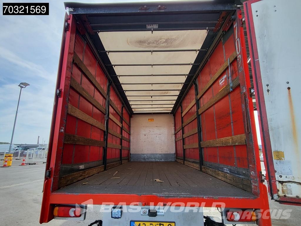 DAF LF 210 LF 4X2 14t NL-Truck APK 1500kg Tailgate Aut Camión con caja abierta