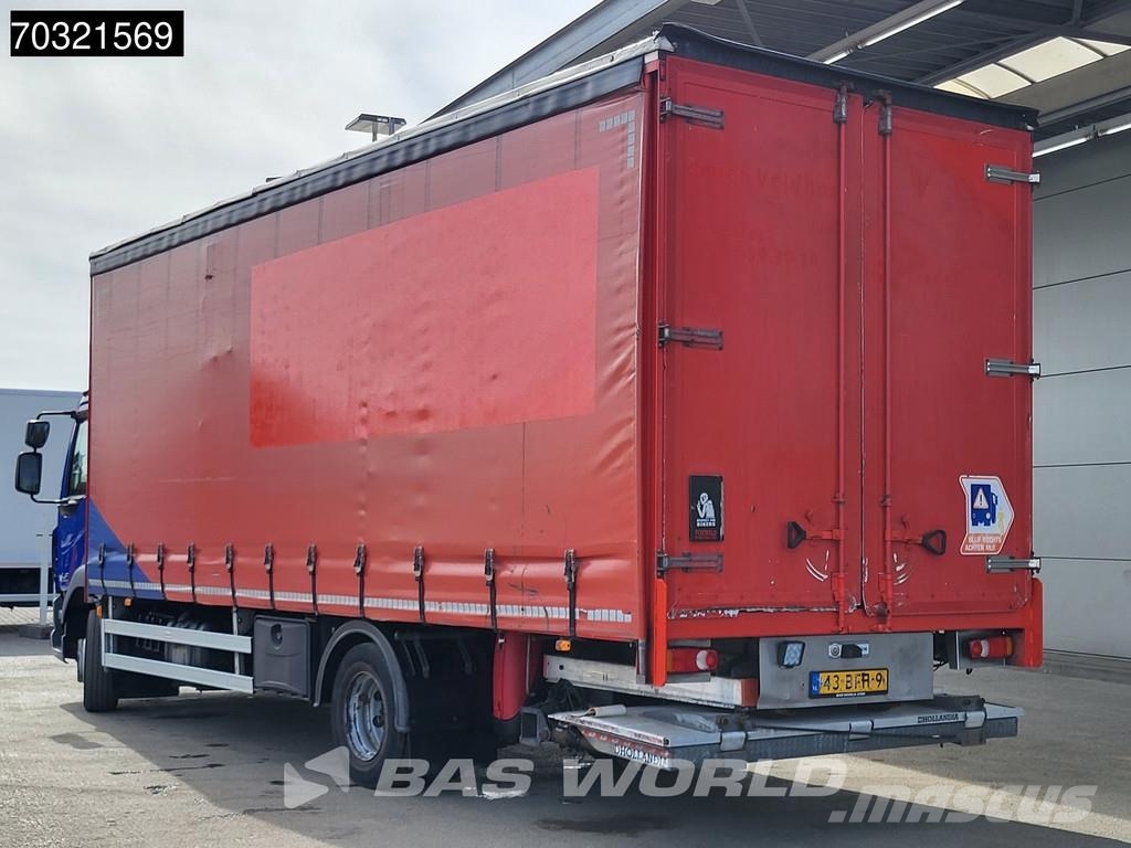 DAF LF 210 LF 4X2 14t NL-Truck APK 1500kg Tailgate Aut Camión con caja abierta