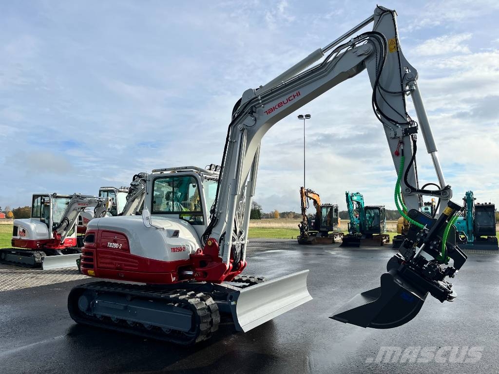 Takeuchi TB 290-2 Midi bagri 7t – 12t
