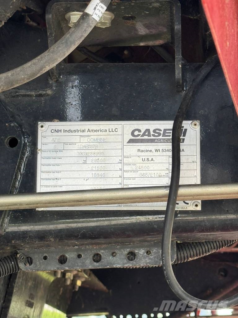 Case IH Axial Flow 7250 Комбайни