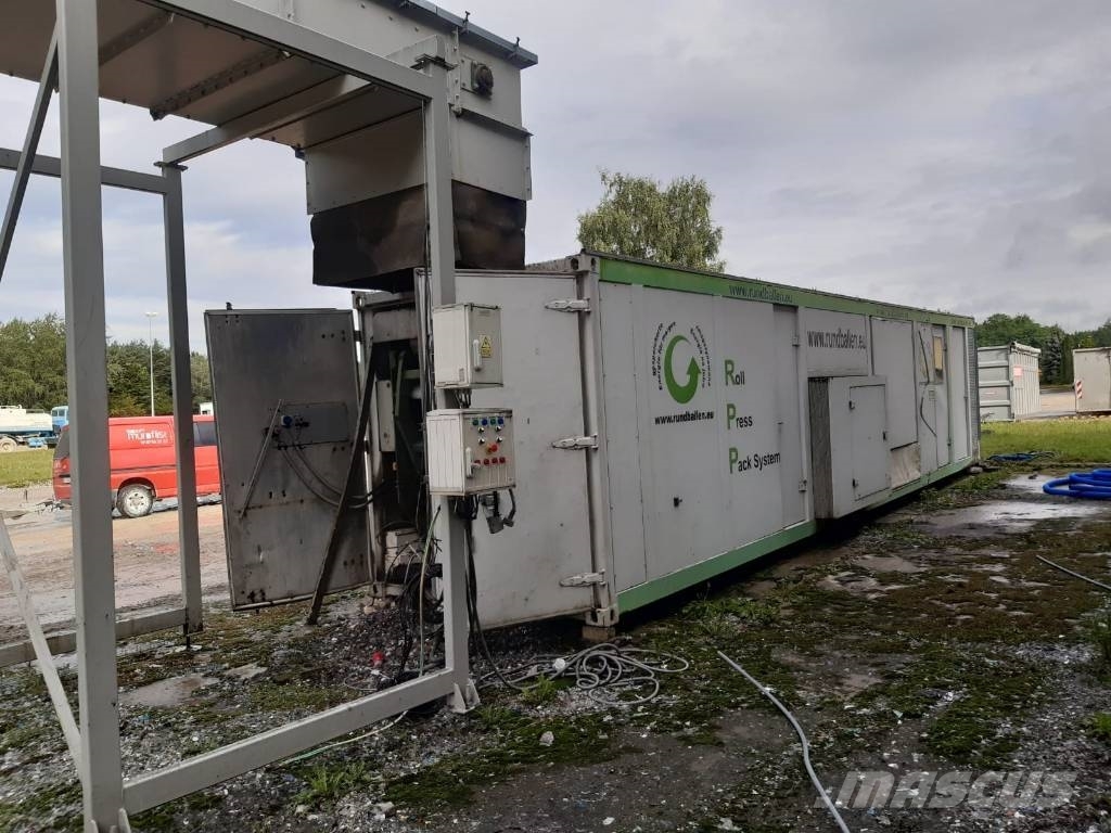 Altvater RPP garbage baler press trash shredder mo Hjælpemaskiner