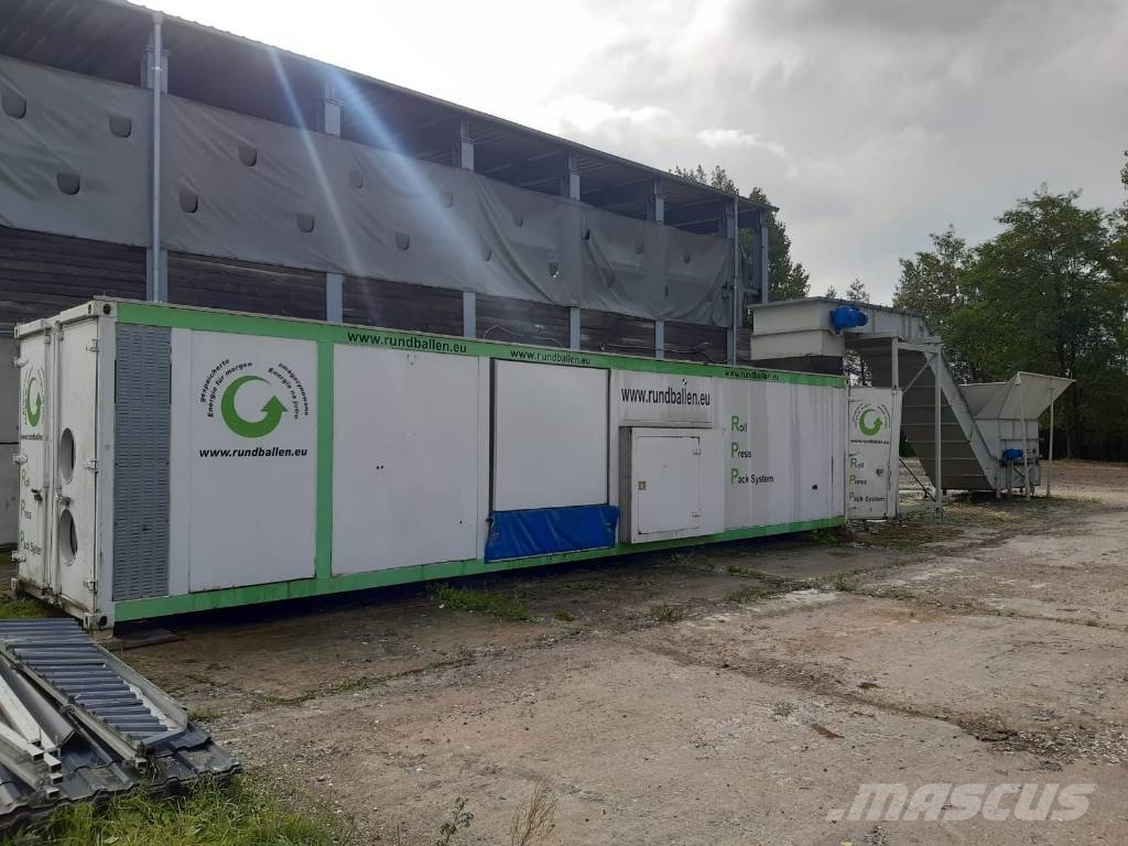 Altvater RPP garbage baler press trash shredder mo Hjælpemaskiner