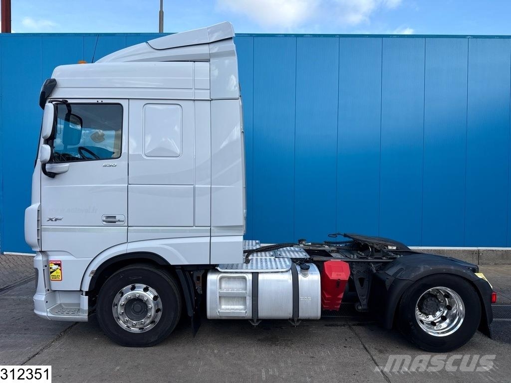 DAF XF 530 EURO 6D, Retarder, Hydrauliek, Standairco Sattelzugmaschinen