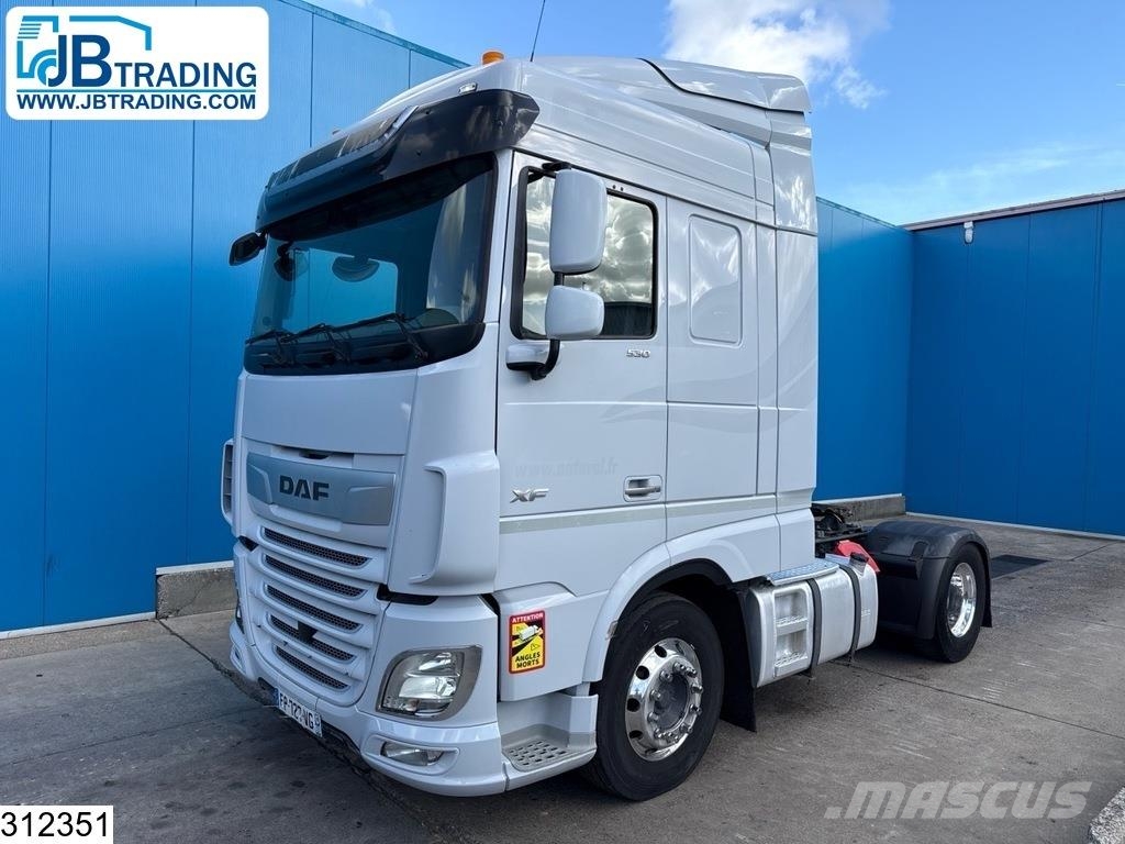 DAF XF 530 EURO 6D, Retarder, Hydrauliek, Standairco Sattelzugmaschinen
