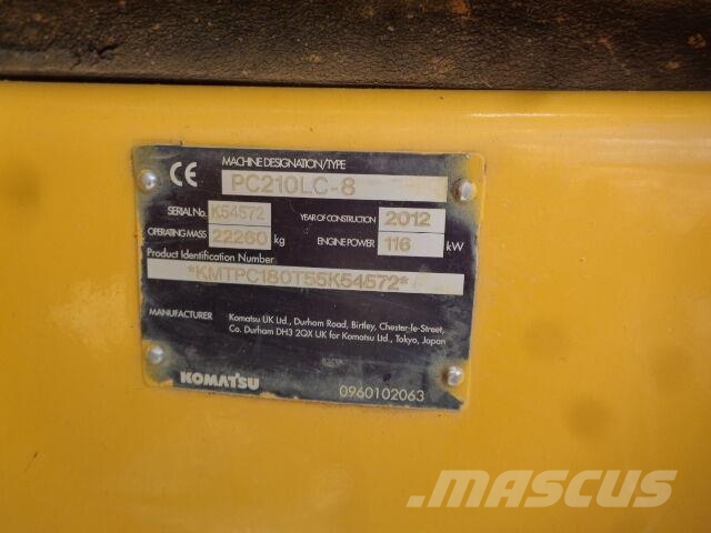 Komatsu PC210 LC-8 Escavatori cingolati