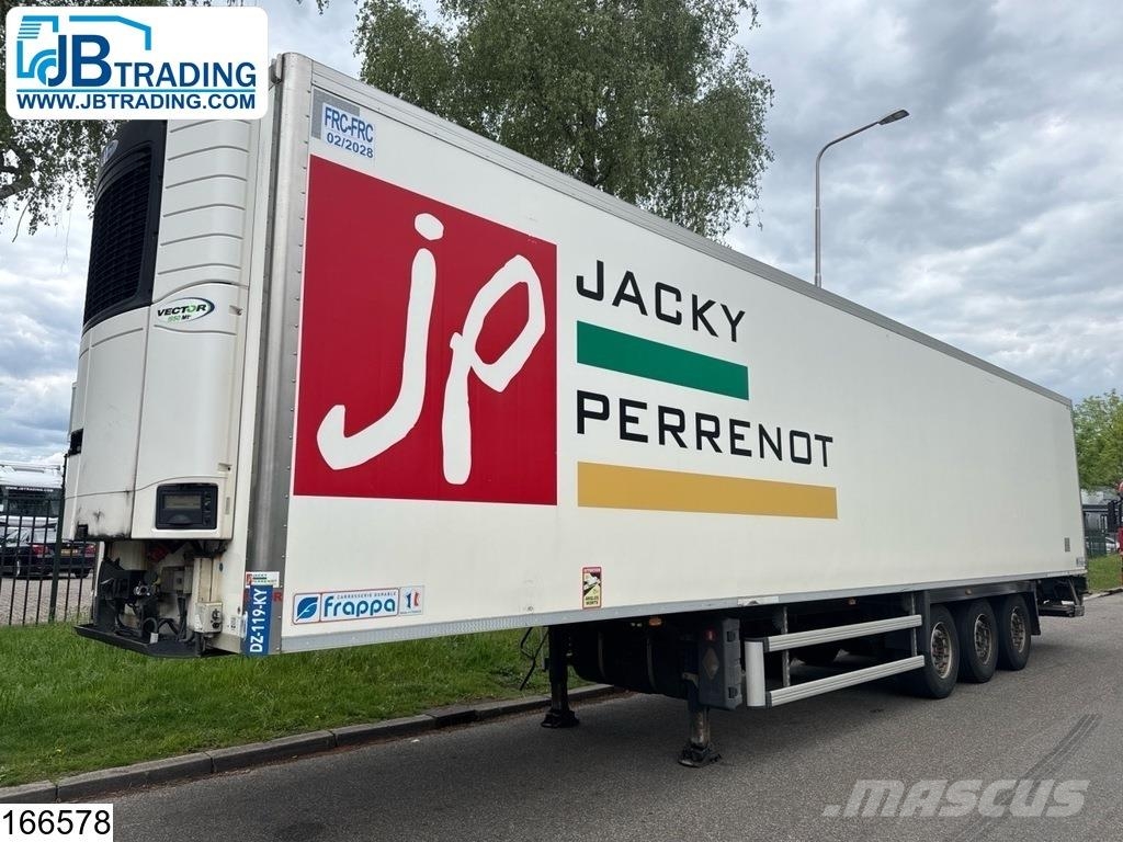 Lecitrailer Koel vries Carrier Vector 1950 Mt, Dhollandia Semi-trailer med Kølefunktion