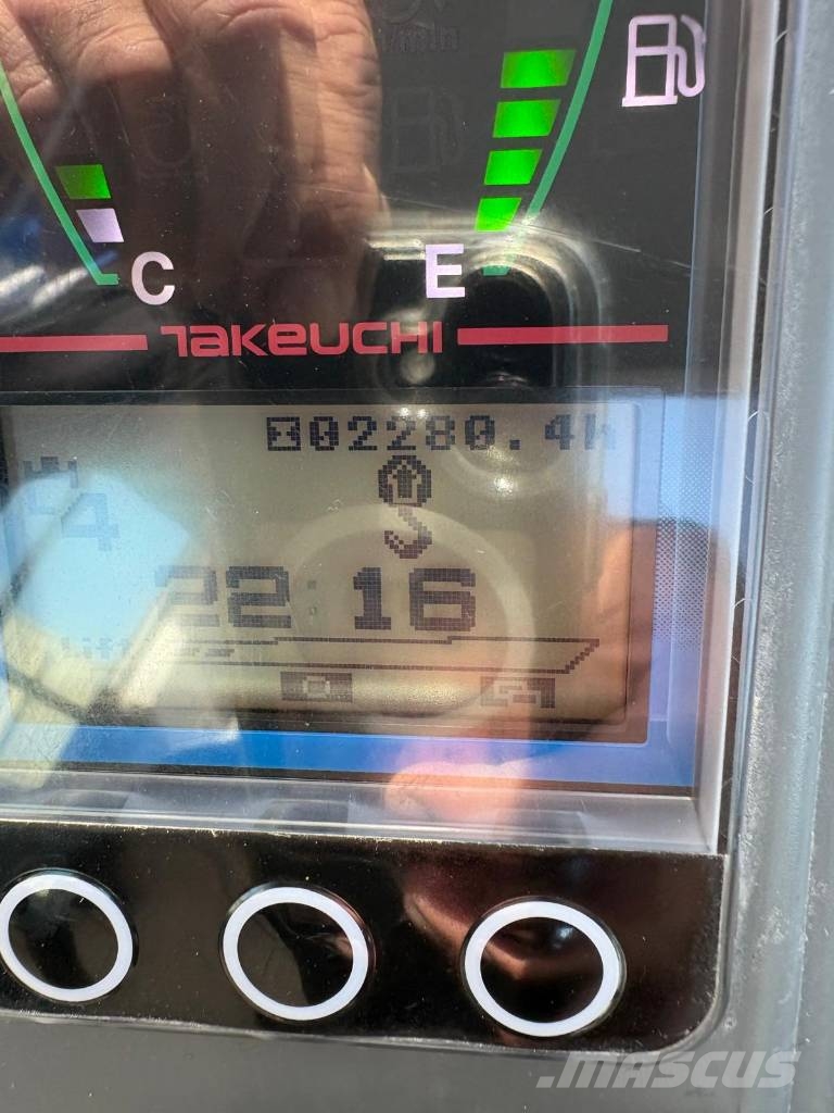 Takeuchi TB 225 POWERTILT!! Minigraafmachines < 7t