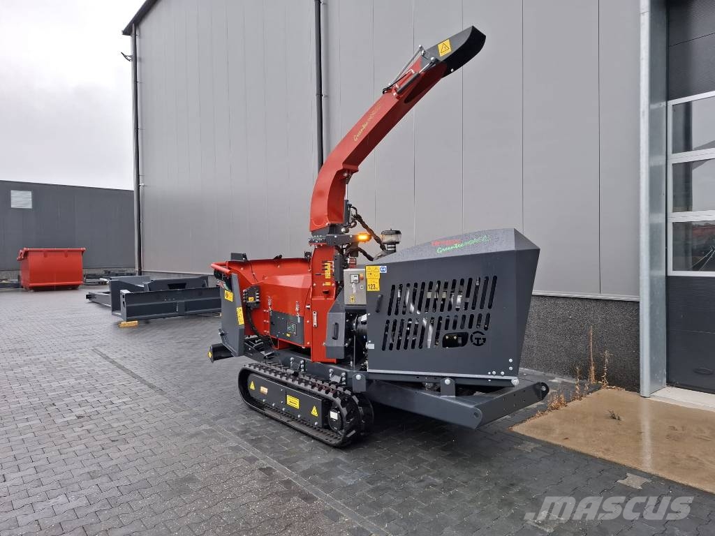 Greentec Cheetah 30 Track 木材削片机