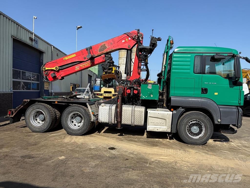 MAN TGS 33.480 Timber Crane - 6x4 - Manual Gearbox - V Γερανοί παντός εδάφους