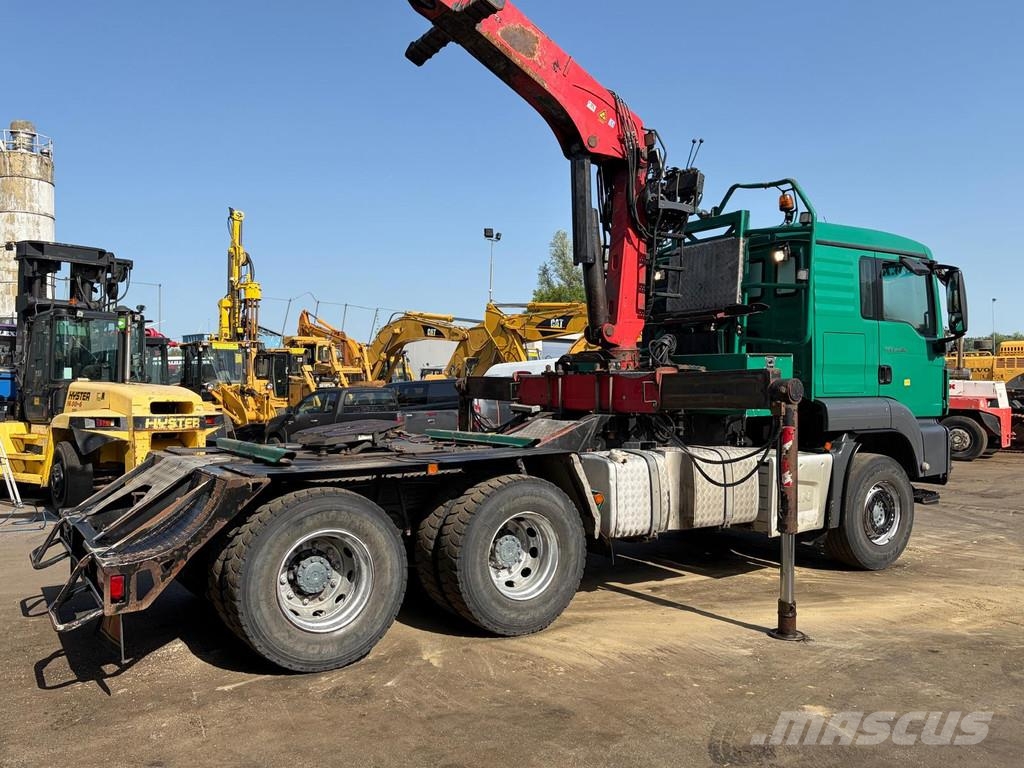 MAN TGS 33.480 Timber Crane - 6x4 - Manual Gearbox - V Γερανοί παντός εδάφους
