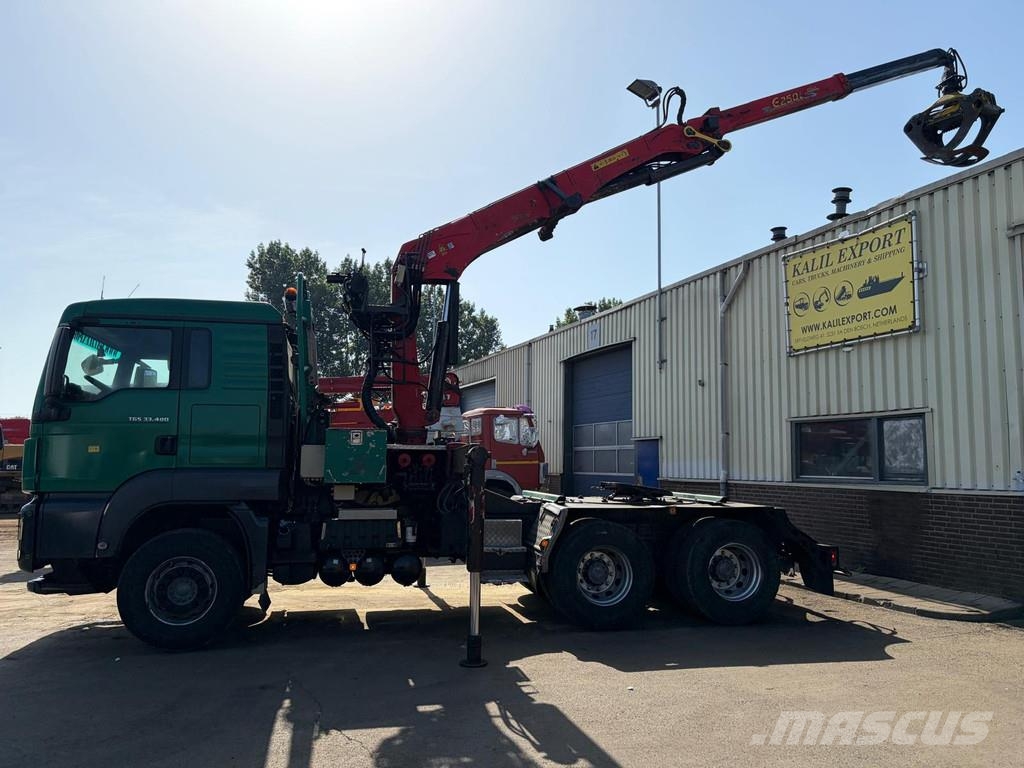 MAN TGS 33.480 Timber Crane - 6x4 - Manual Gearbox - V Γερανοί παντός εδάφους