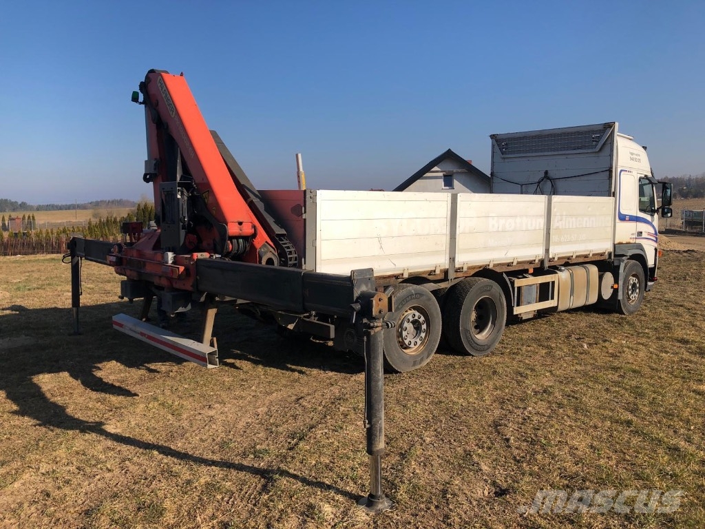 Volvo FM 12 Platformas/izkraušana no sāniem