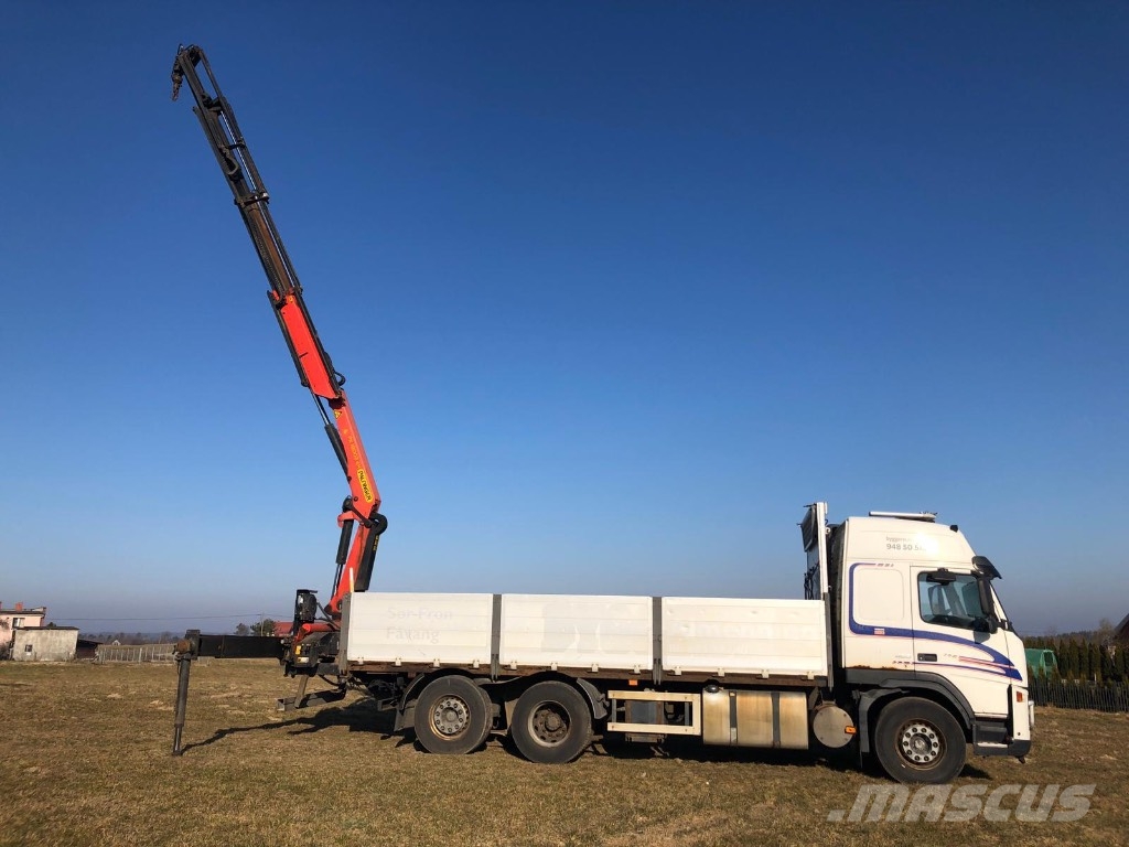 Volvo FM 12 Platformas/izkraušana no sāniem