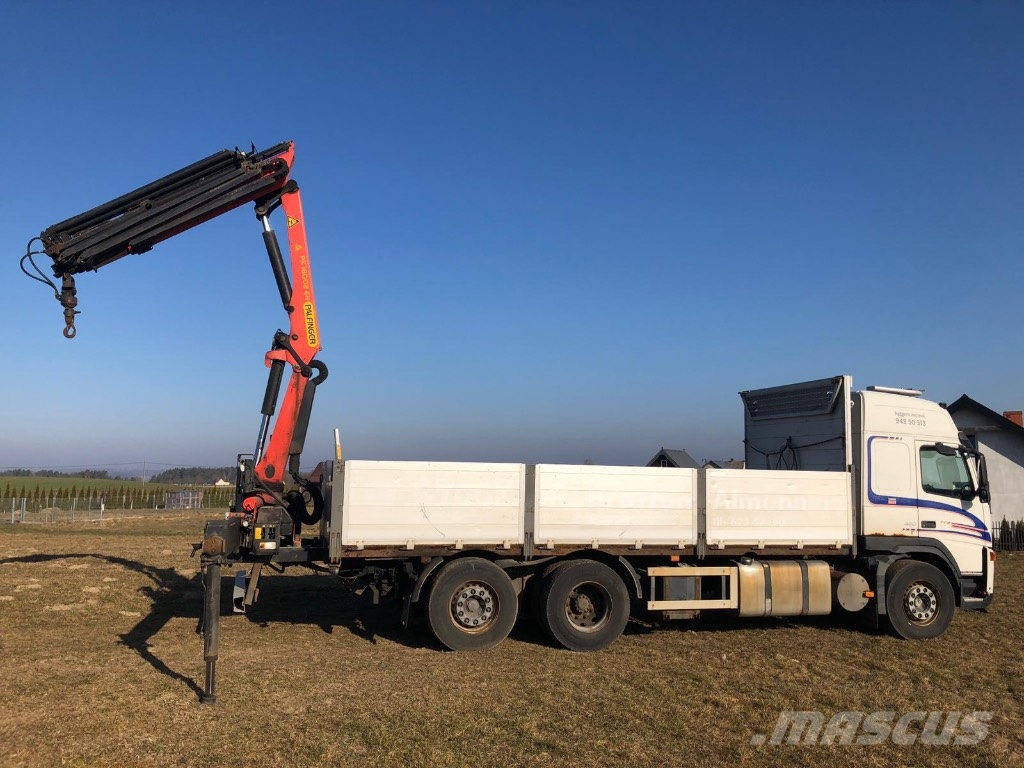 Volvo FM 12 Platformas/izkraušana no sāniem
