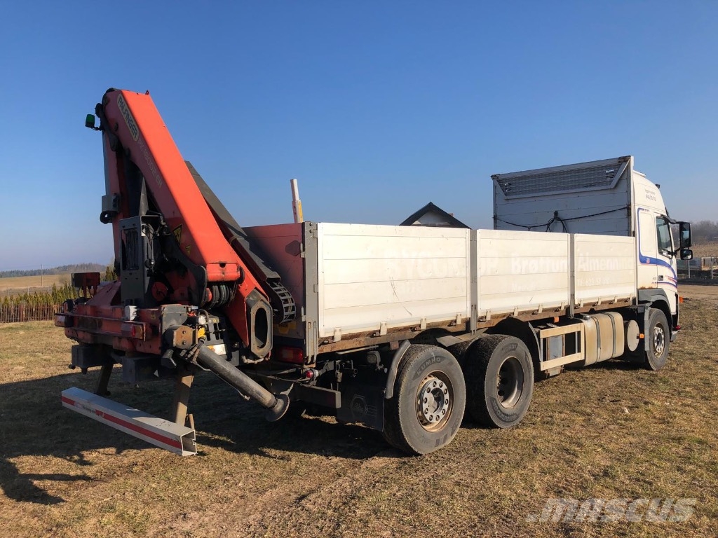 Volvo FM 12 Platformas/izkraušana no sāniem